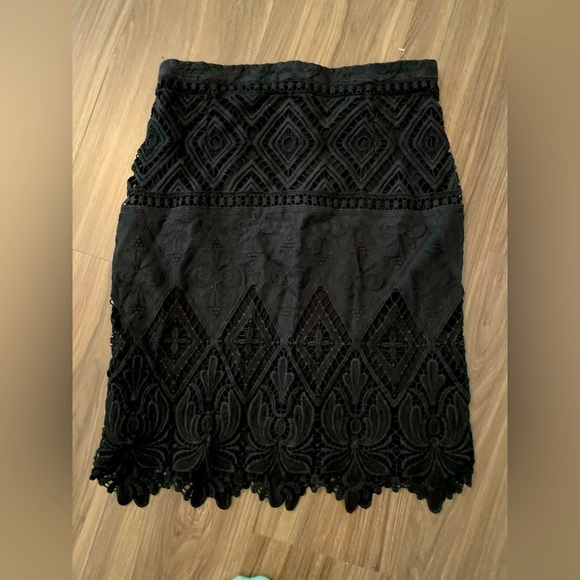 Moulinette Soeurs Dresses & Skirts - Anthropologie Moulinette Soeurs knitted black skirt size 6